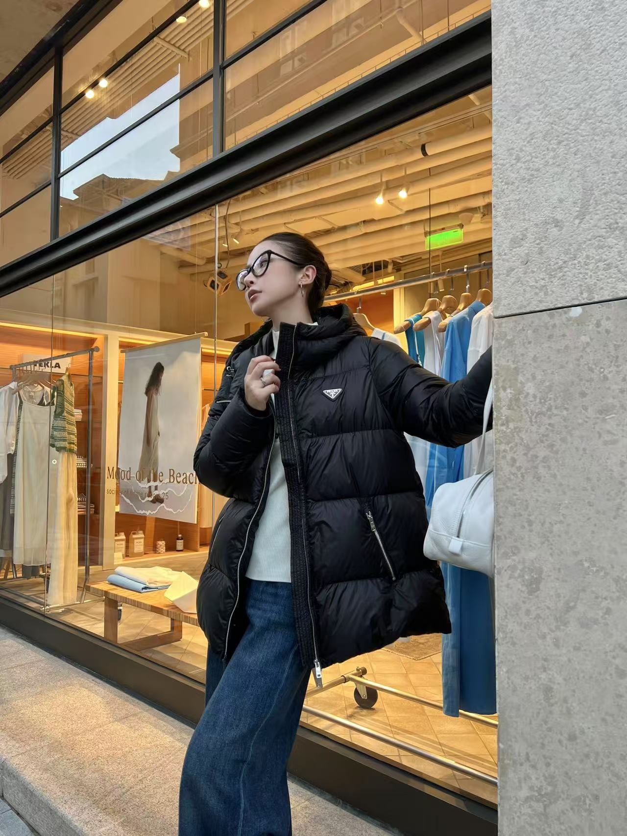 프*다 신상 후드 패딩