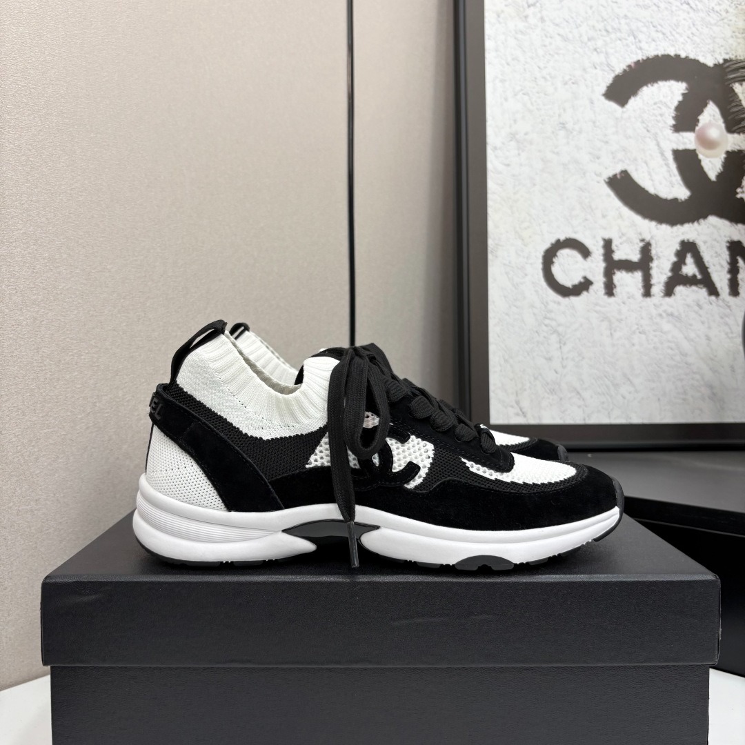 샤* 이른 봄 신상 모직 패치 스니커즈