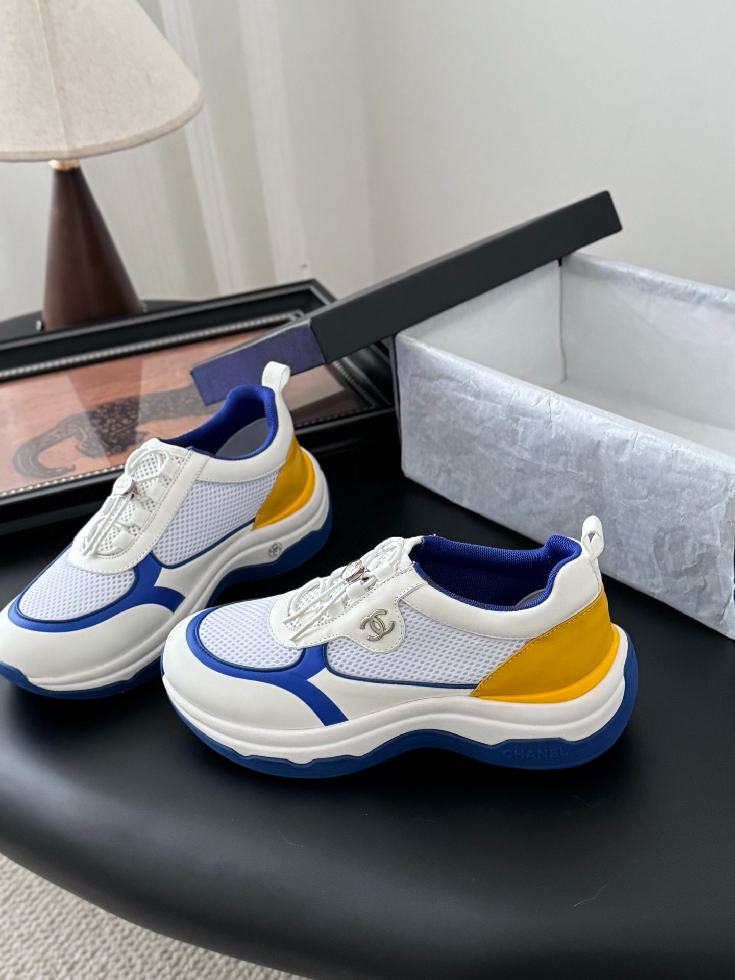 샤* 25K 클래식 컬러 블록 스니커즈