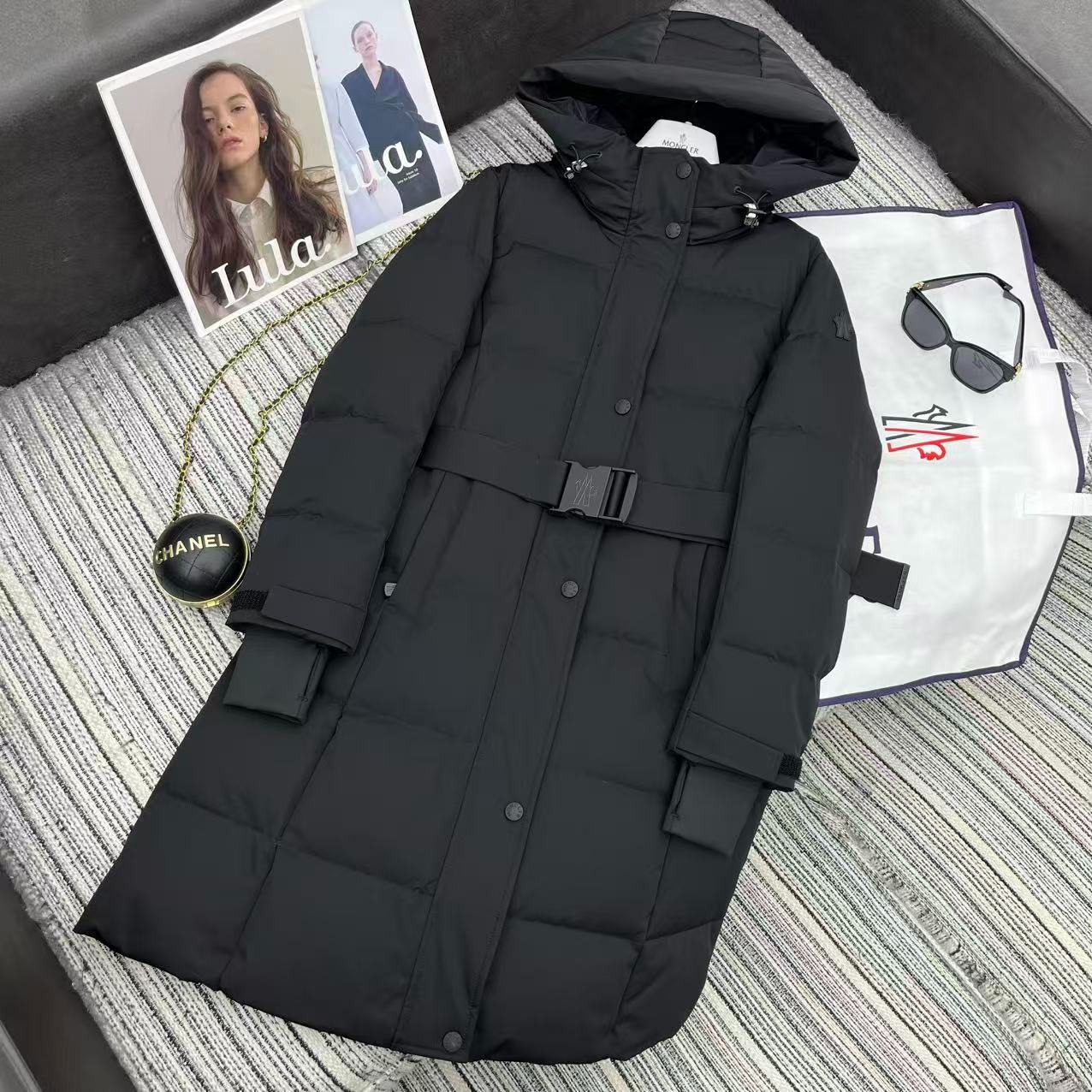 몽*레르 신상 스키복 컬렉션 하프다운 코트