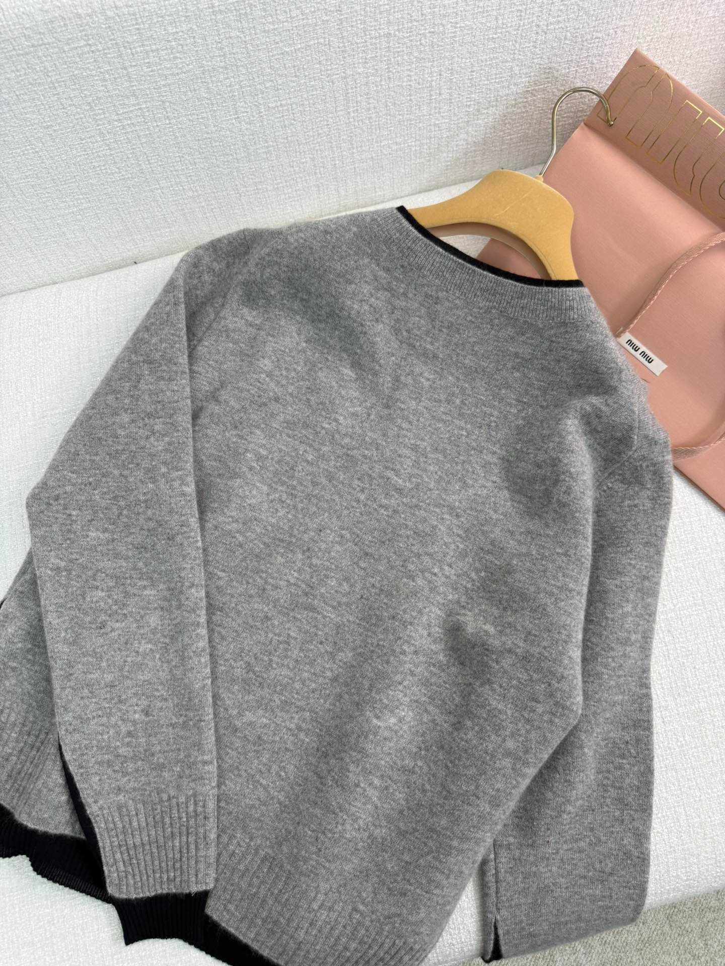 미*미* 투피스 캐시미어 니트 스웨터