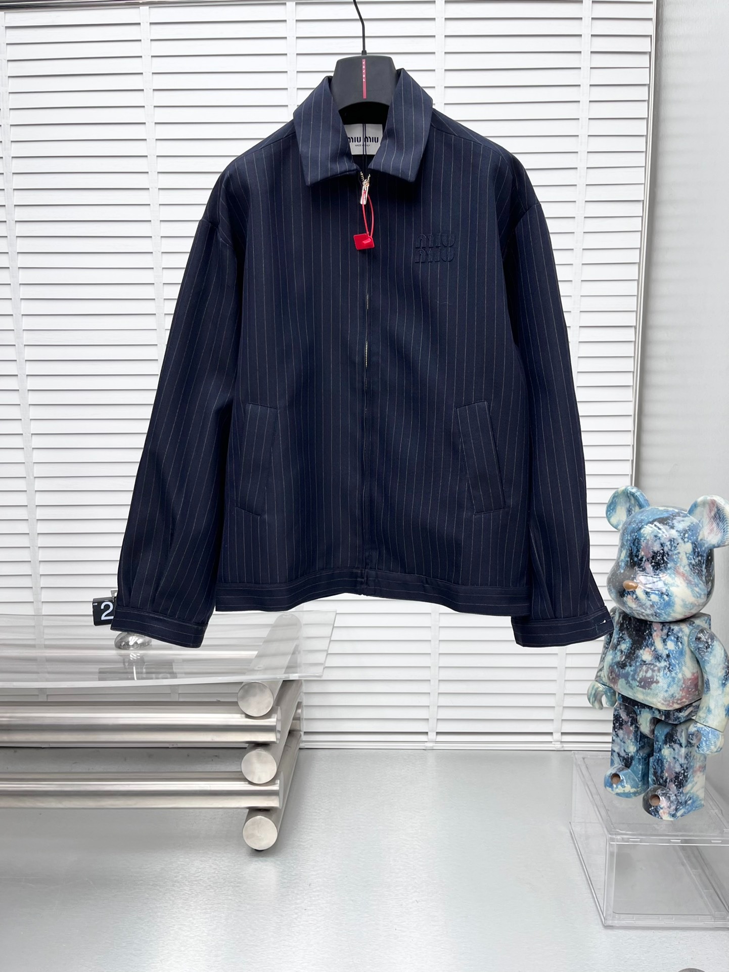 미*미* 25FW 핀스트라이프 자켓