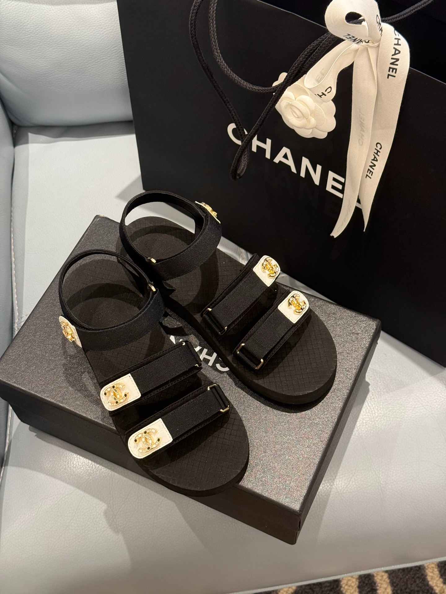 샤* 25 봄여름 벨크로 샌들