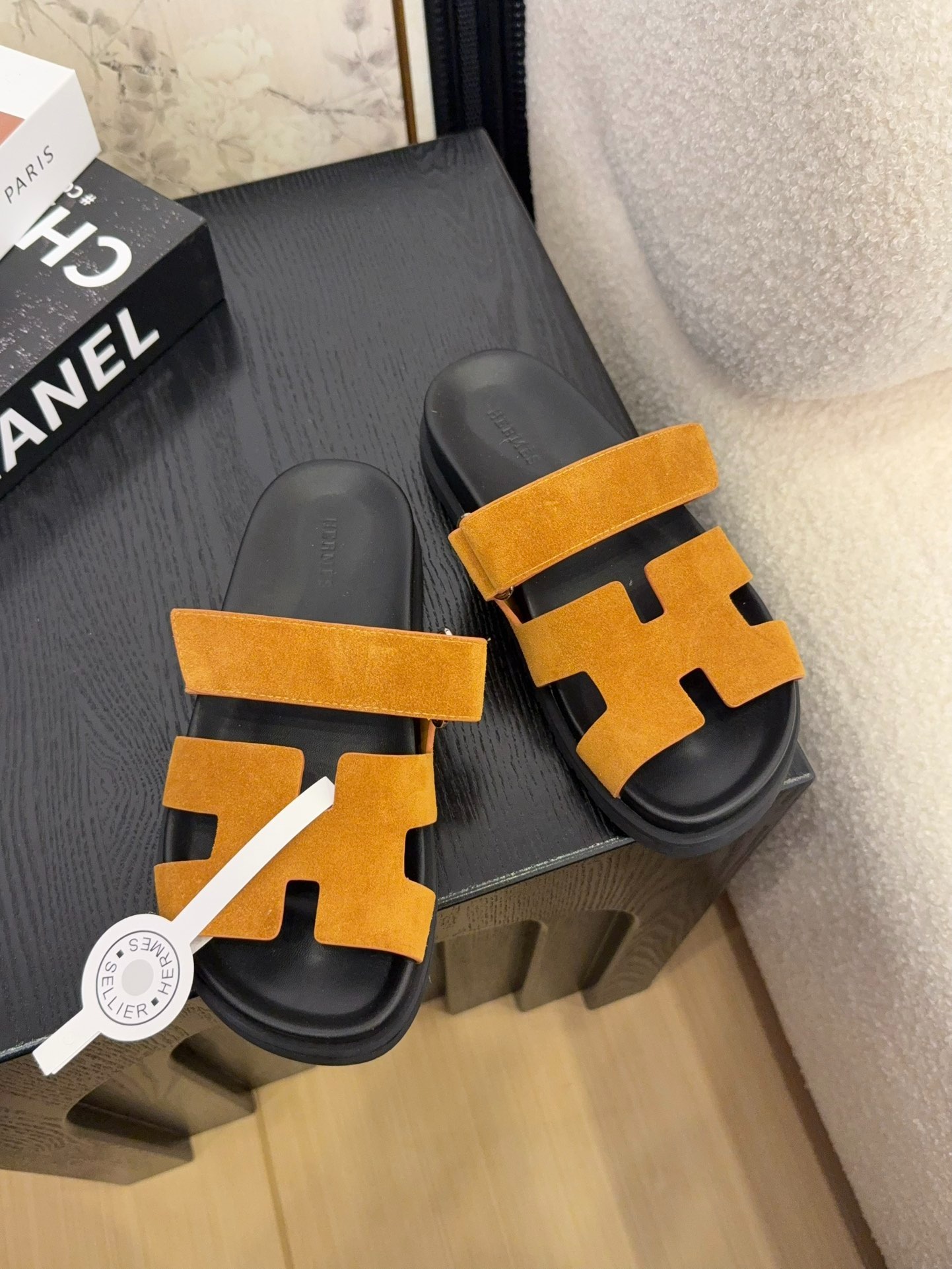 에*메스 레트로 슬리퍼 샌들