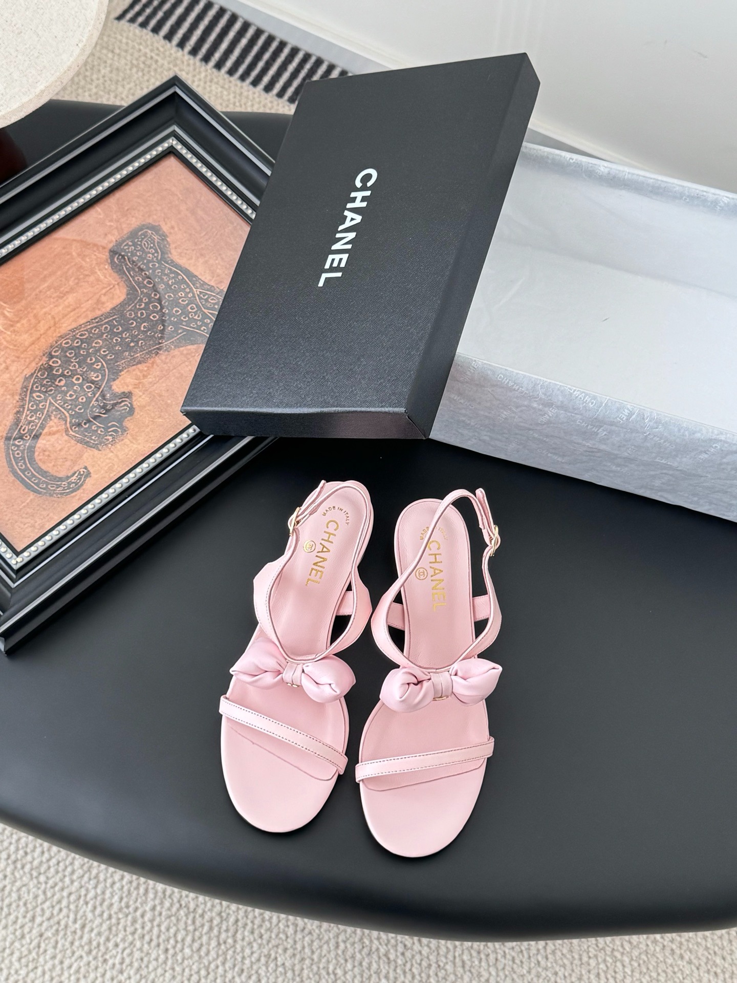 샤* 25 신상 리본 샌들