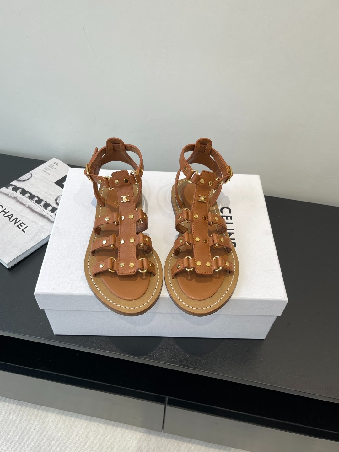 셀*느 신상 글래디 에이터 샌들