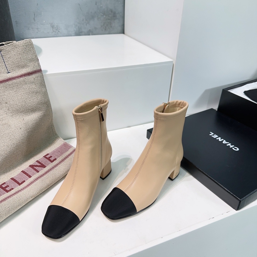 샤* 25ss 가을/겨울 클래식 가죽 통굽