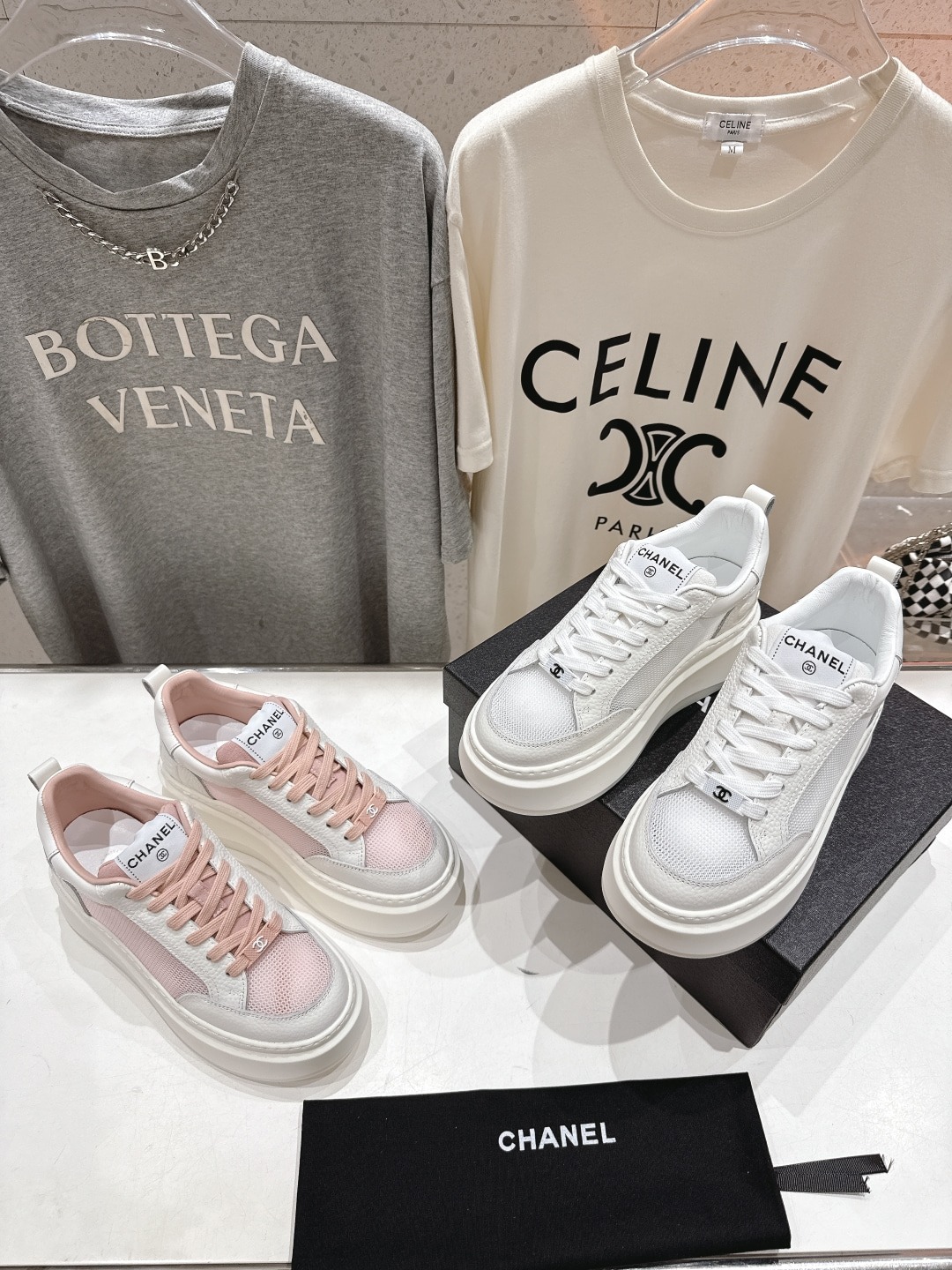 샤* 2025ss 최신 통굽 스니커즈