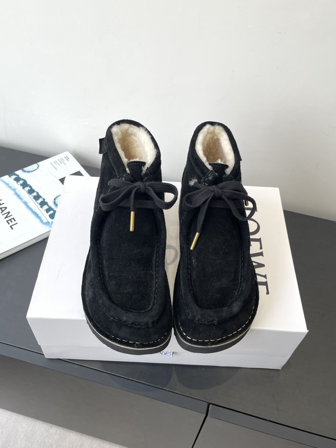 로*베 25ss 신상 빈티지 스니커즈 앵클부츠