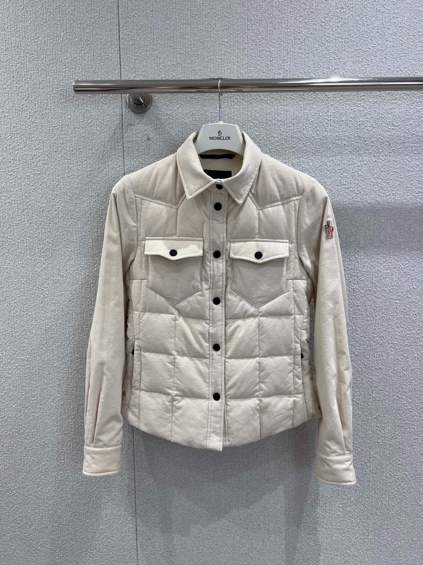 몽*레르 25 신상 셔츠형 패딩 점퍼