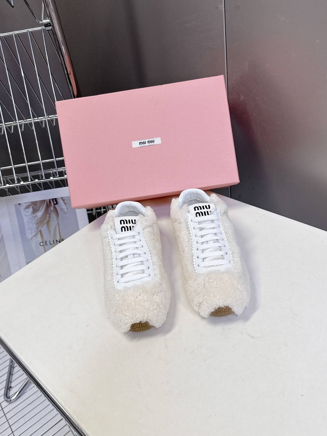 미*미* 신상 가보시 털 슈즈