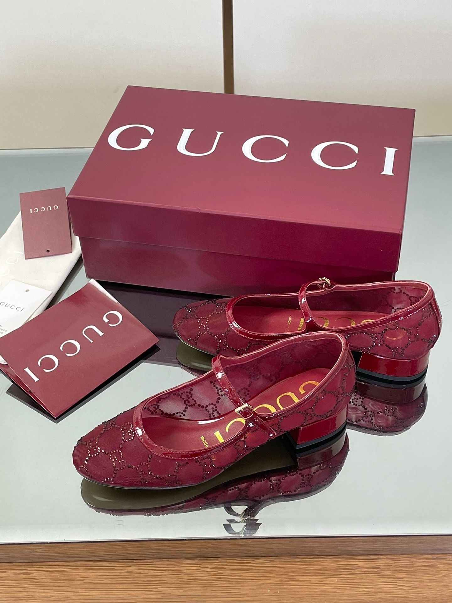 구* 25 신상 메리제인 크리스탈 슈즈