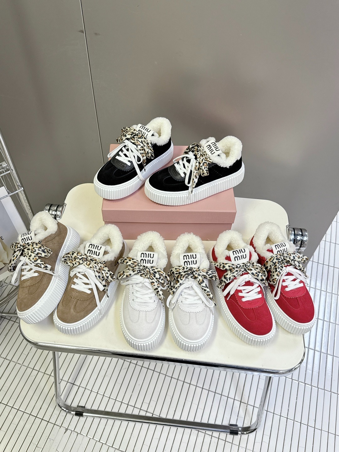 미*미* 신상 통굽 퍼슈즈