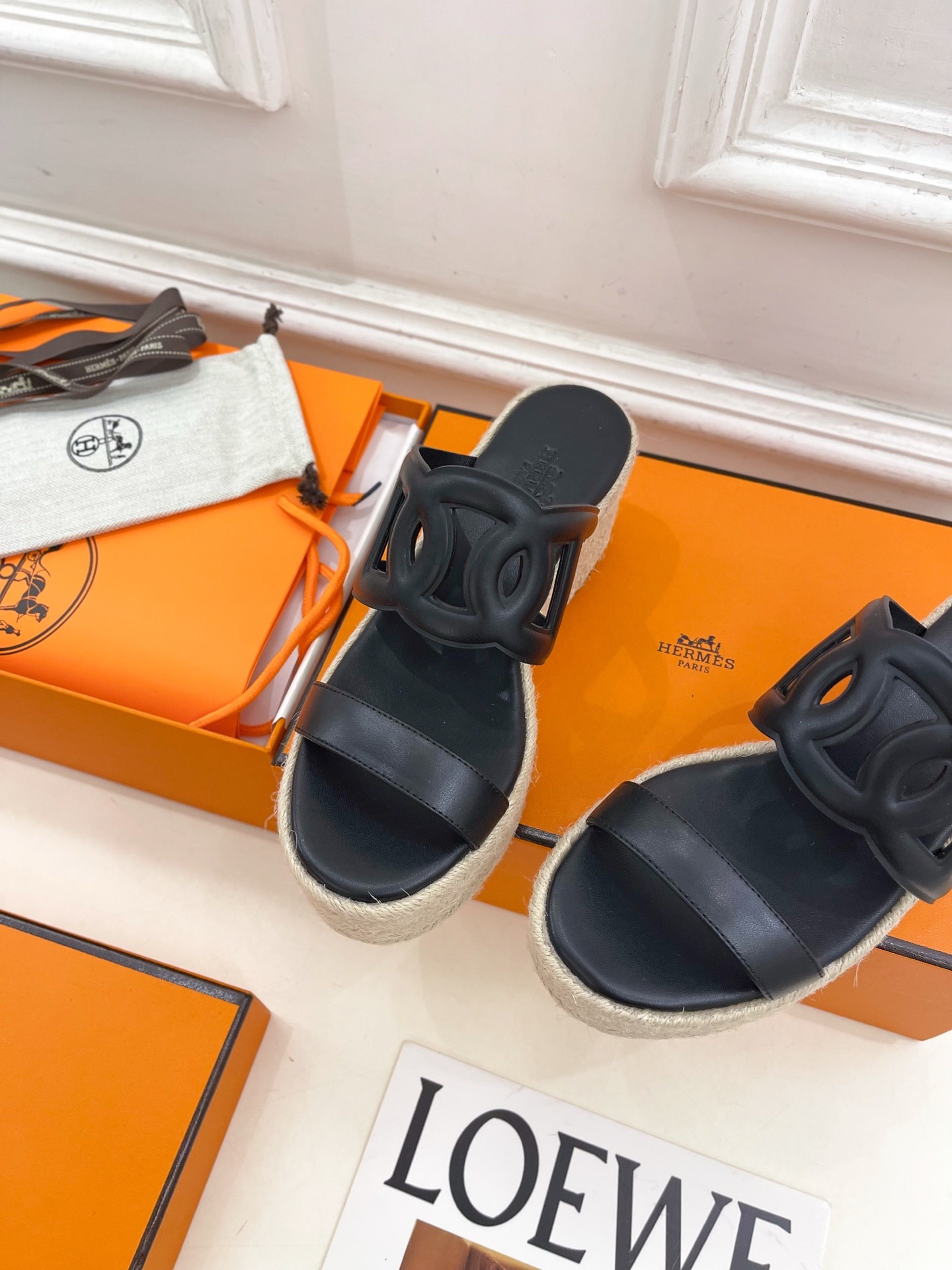 에*메스 25  추동 신상 통굽 웨지 슬리퍼