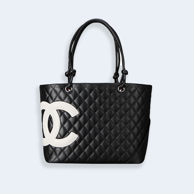 샤넬 깜봉 숄더백 블랙 화이트