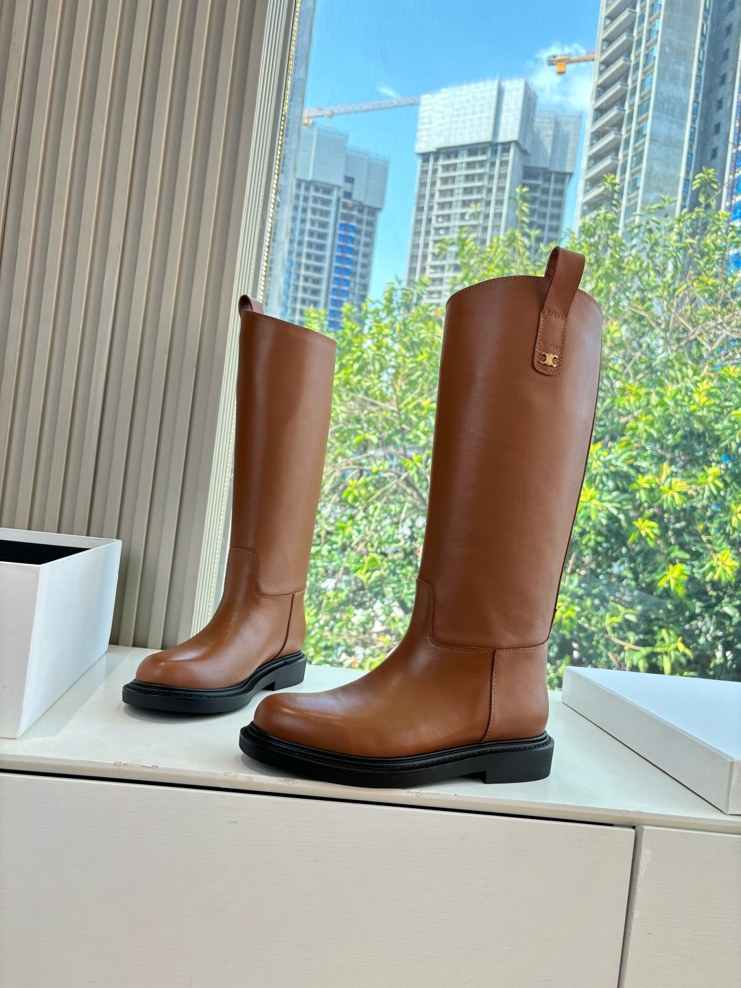 셀*느 25 신상 라이더 부츠