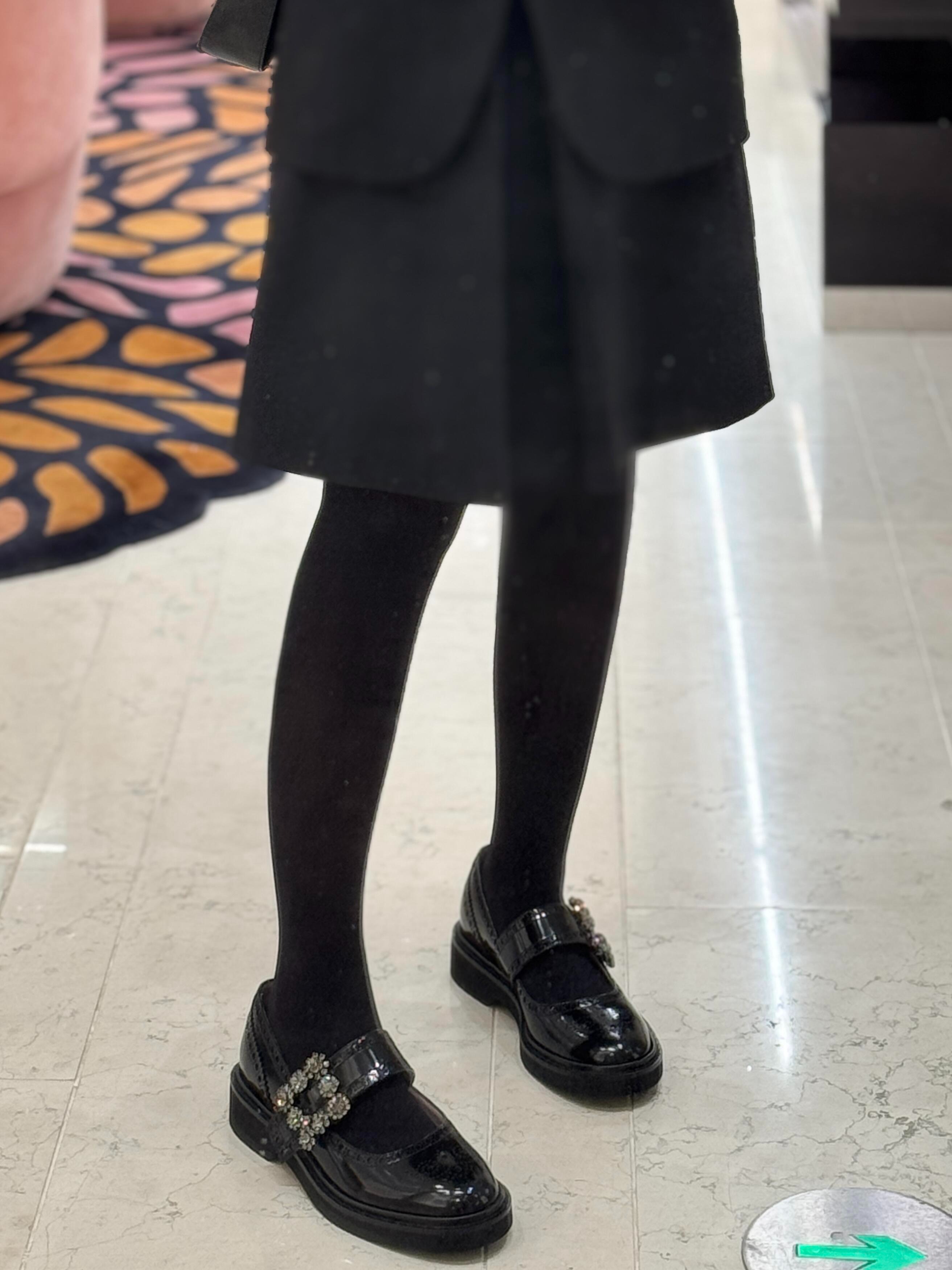 로*비비에 25년 신상 큐빅 메리제인 슈즈