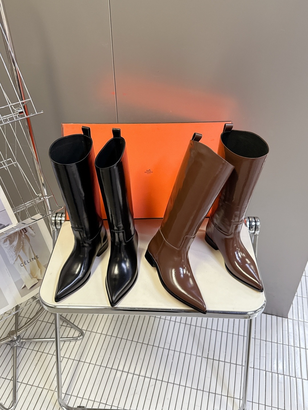 에*메스 신상 라이더 부츠