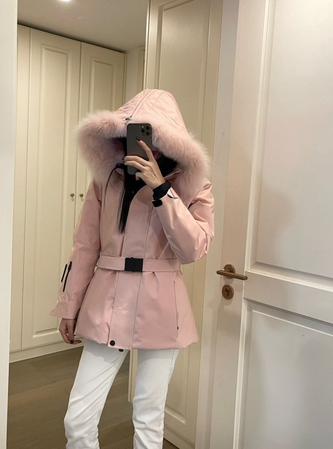 몽*레어 25 신상 폭스퍼 토끼털 패딩