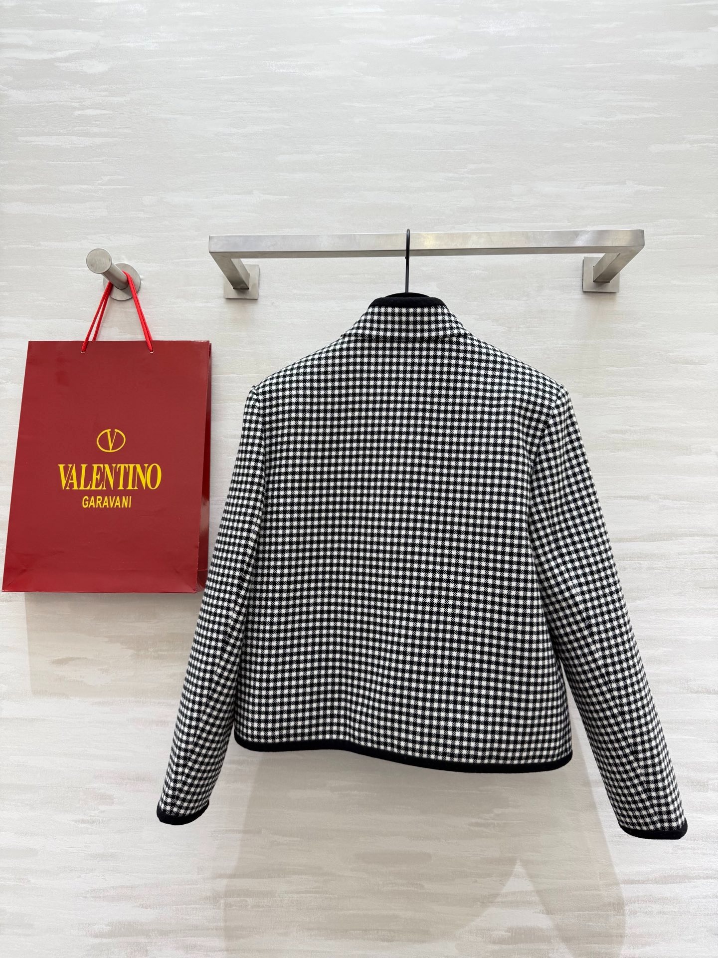 발*티노 신상 울혼방 체크코트