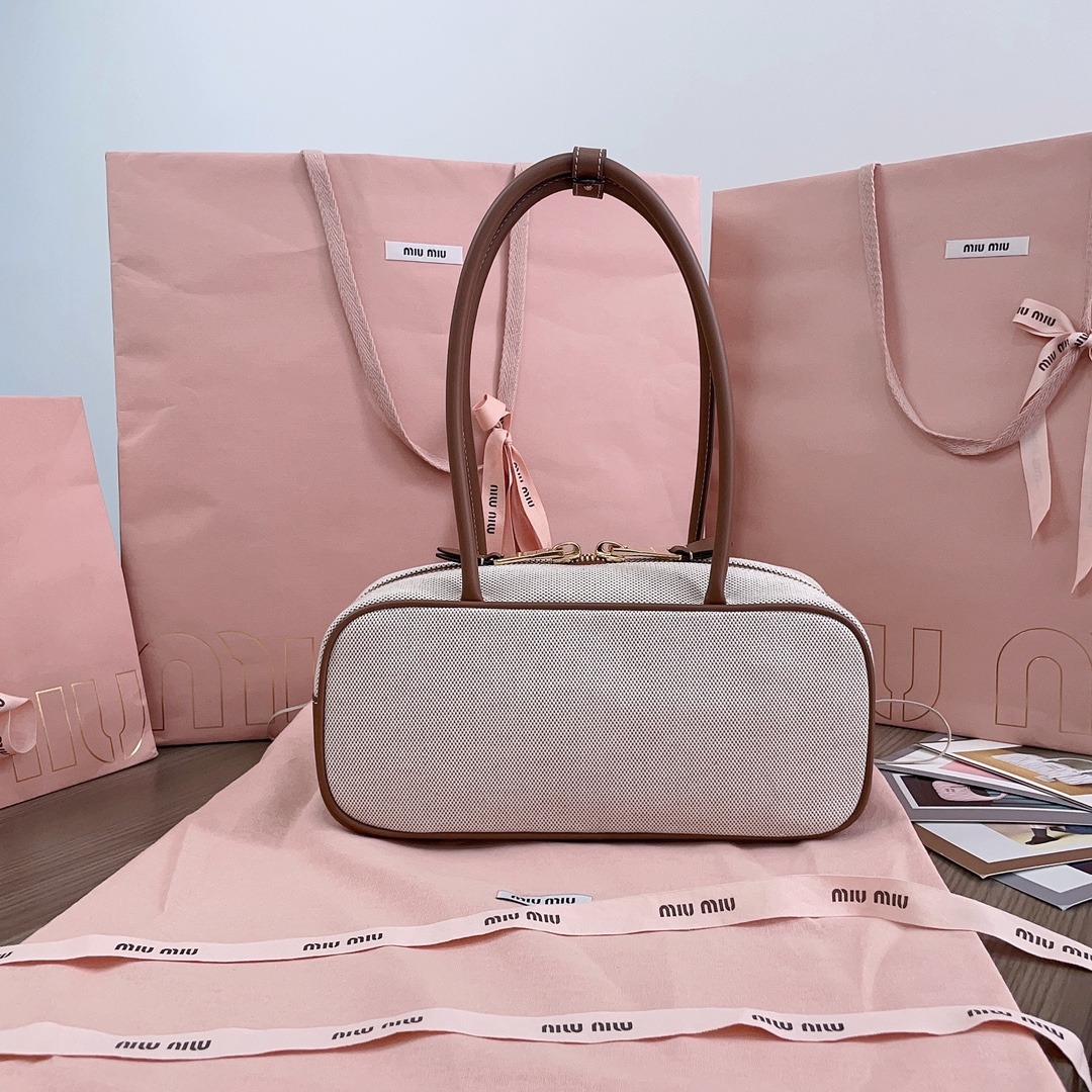 미*미* 캔버스 탑 핸드백