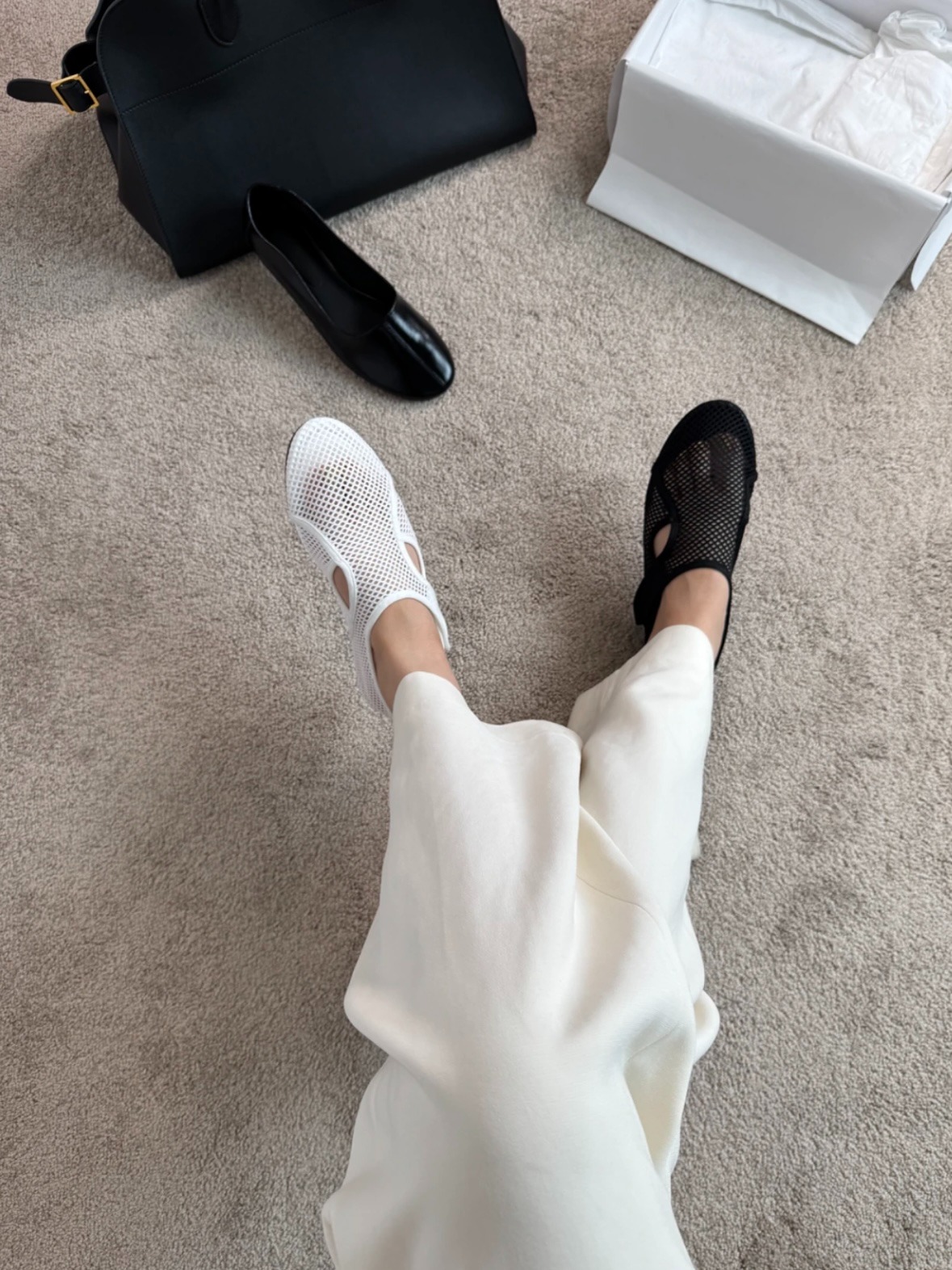 알*이아 에어메쉬 조리 플랫 슬리퍼