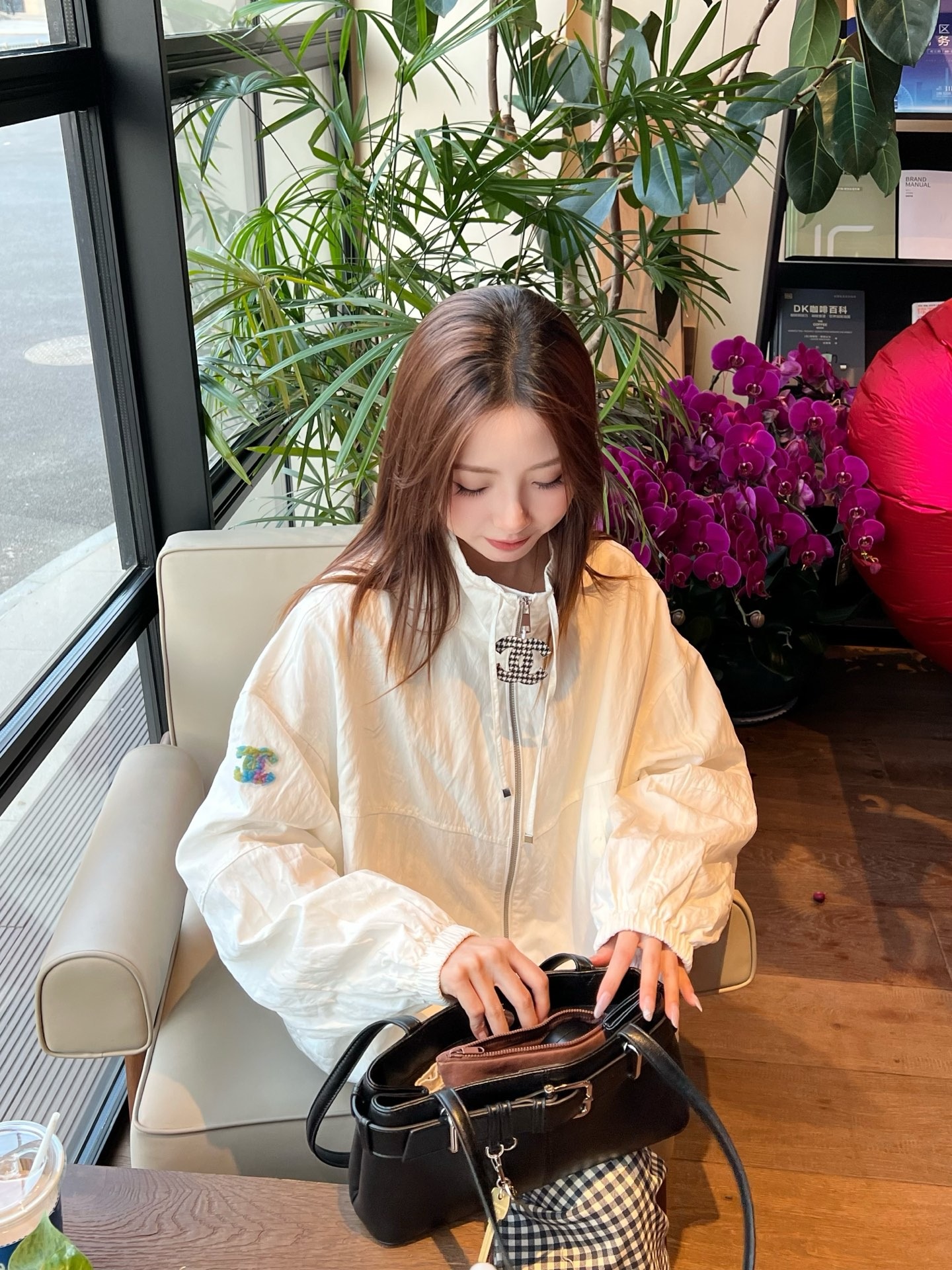 샤* 체인 신상 집업