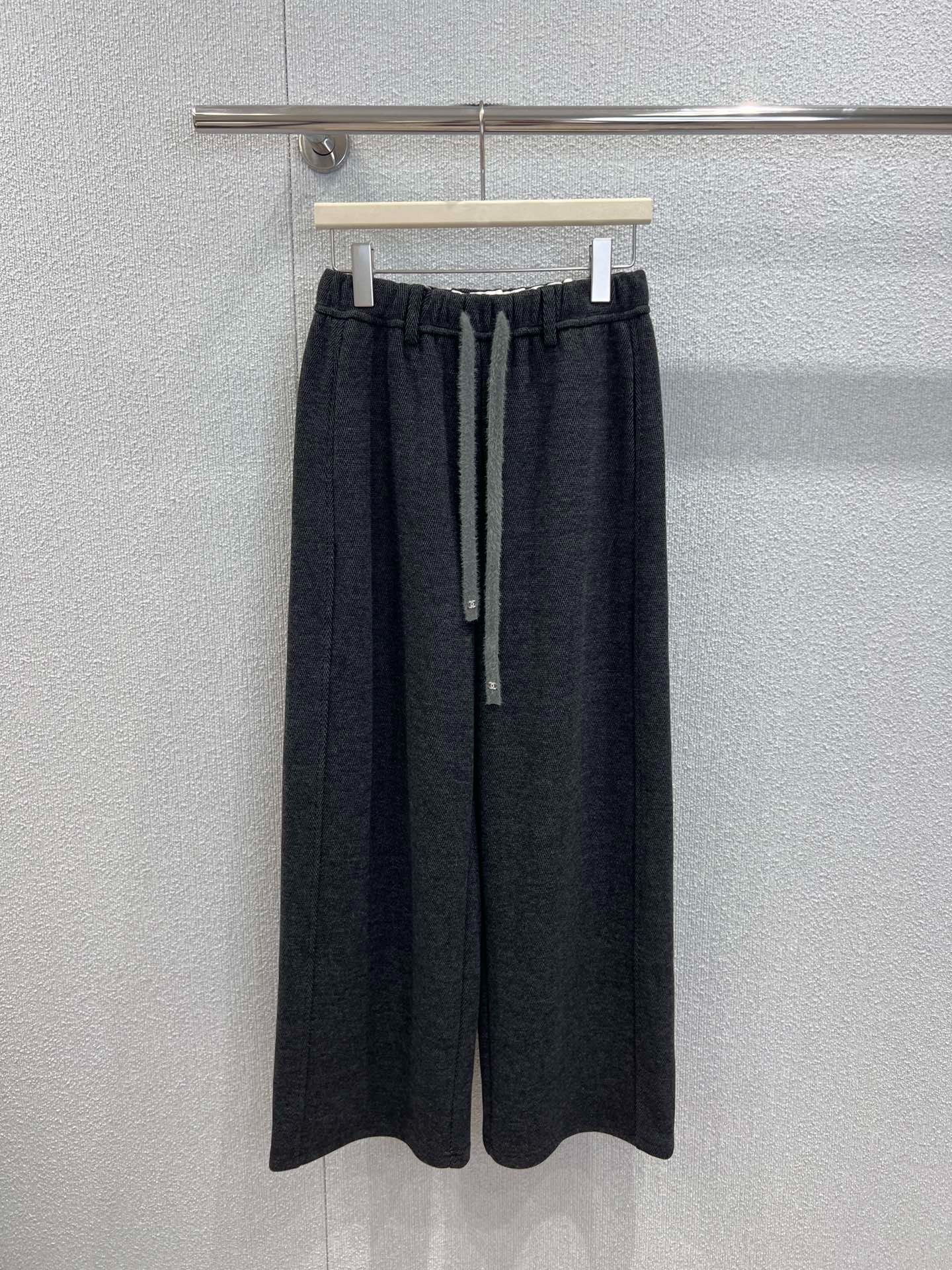 샤* 25FW 신상 스트링 울 캐주얼 바지