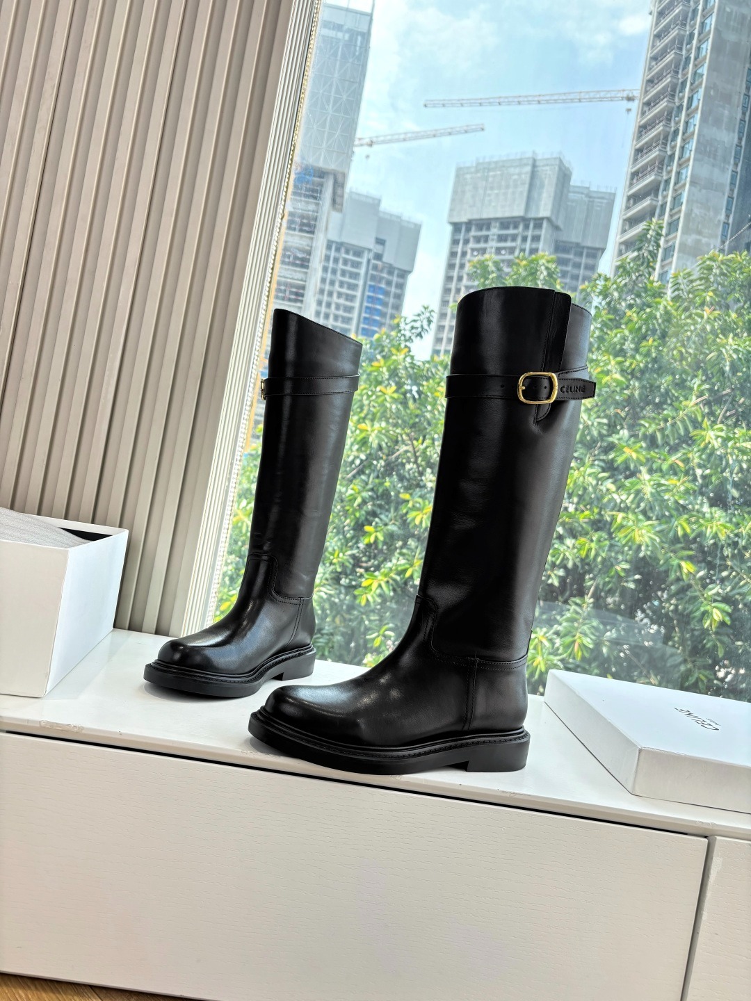 셀*느 25 신상 최고급 롱라이더 부츠