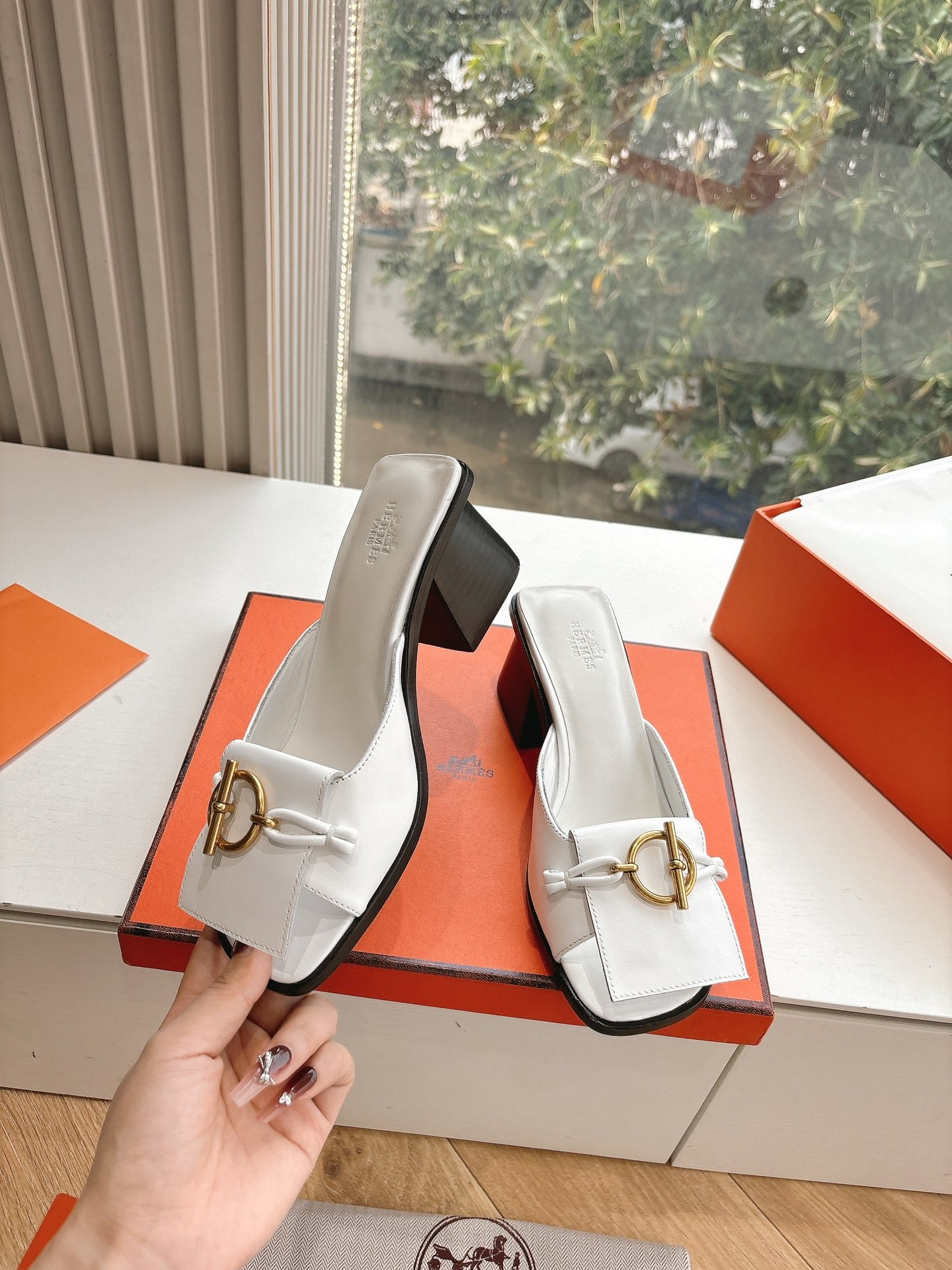 에*메스 봄여름 최신 조리 슬리퍼