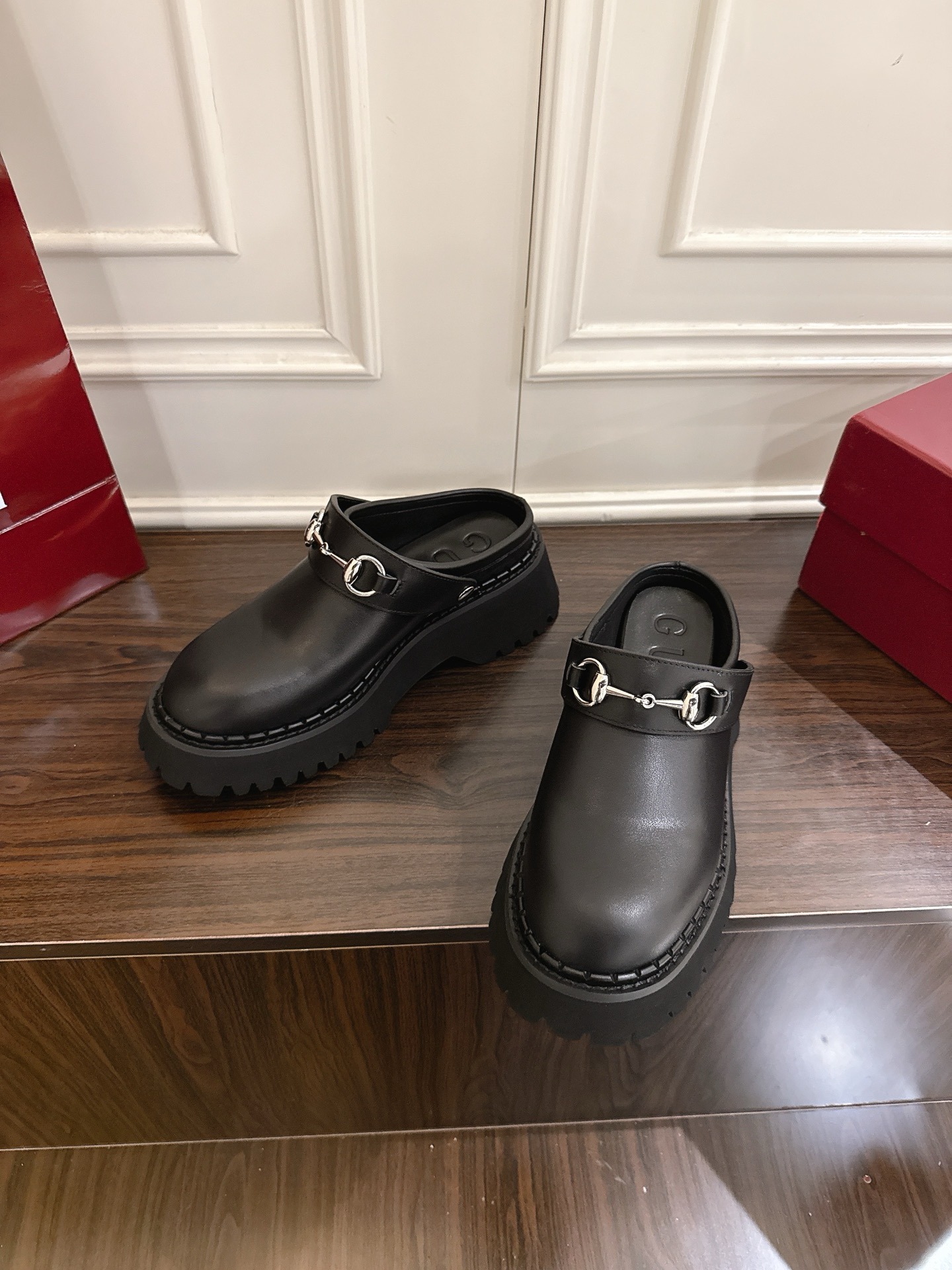 구* 부클 뮬러 토오픈 슬리퍼