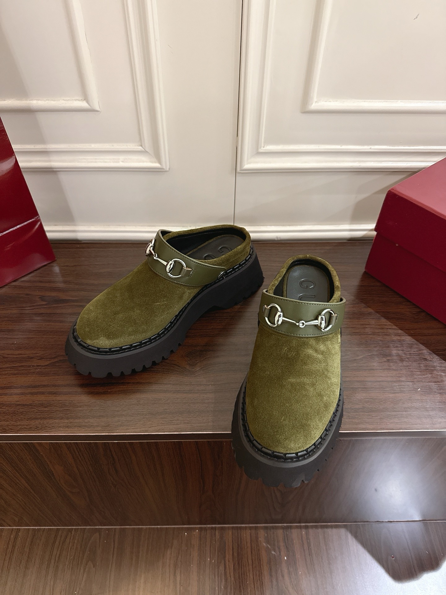 구* 부클 뮬러 토오픈 슬리퍼