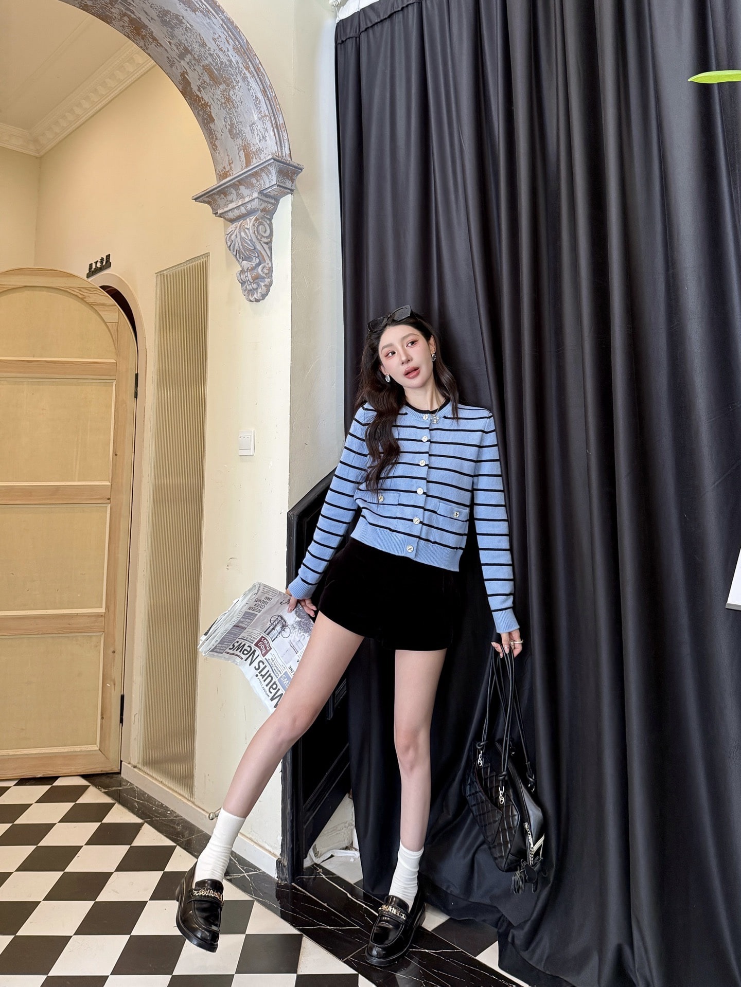 샤* 25년 신상 단가라 니트 카디건