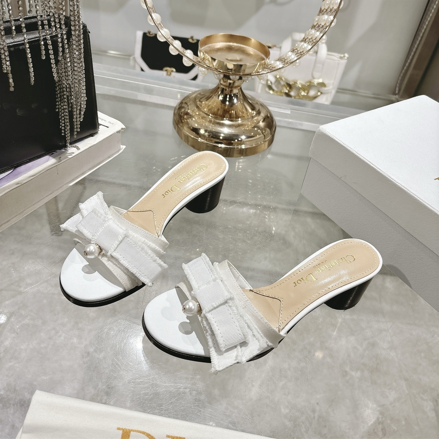 디* 25 태슬 스트랩 여성화