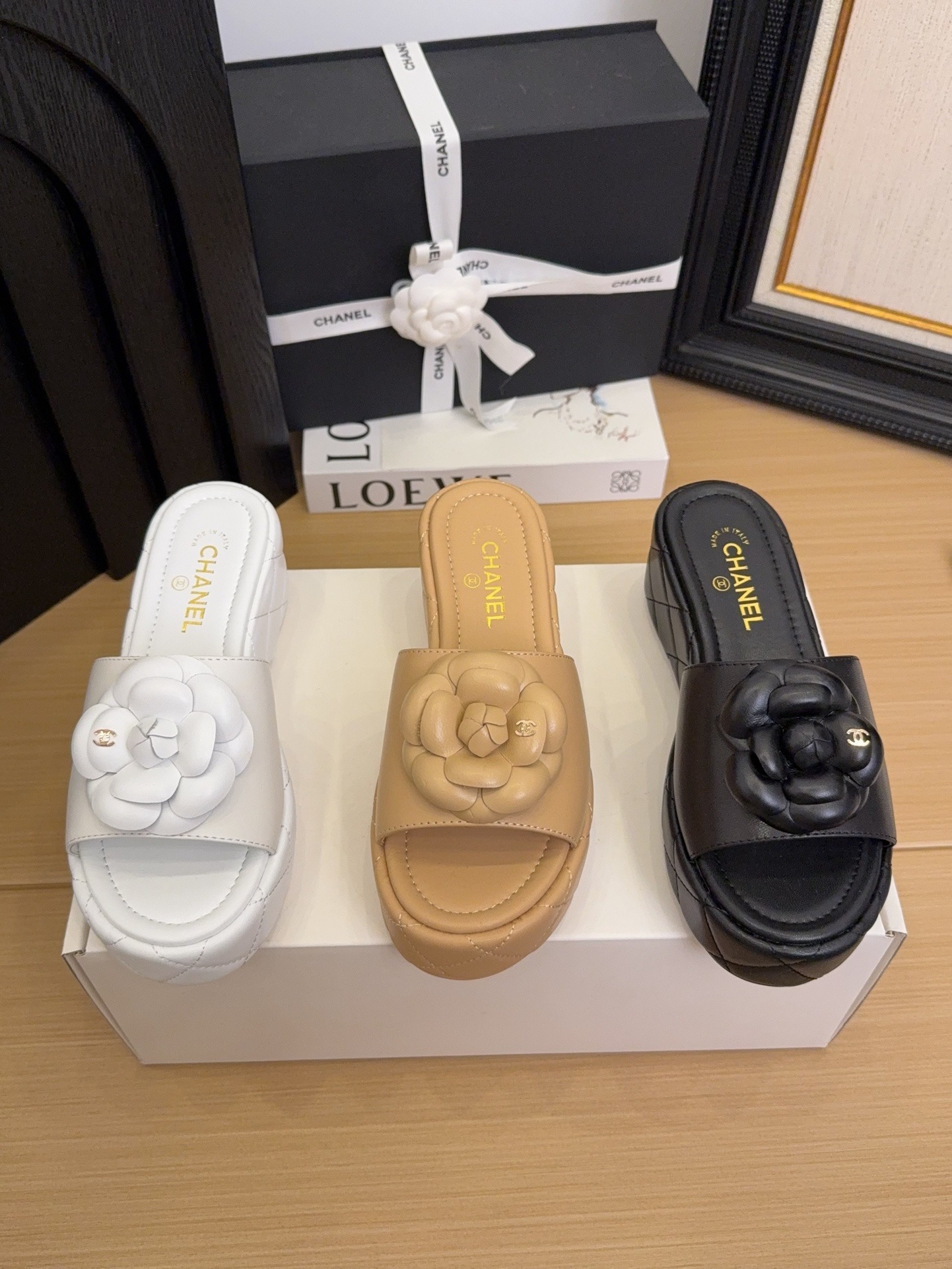 샤* 25 신상 버클 웨지 슬리퍼