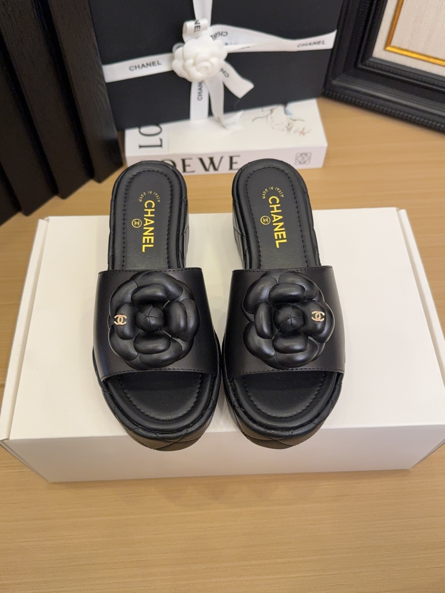 샤* 25 신상 버클 웨지 슬리퍼