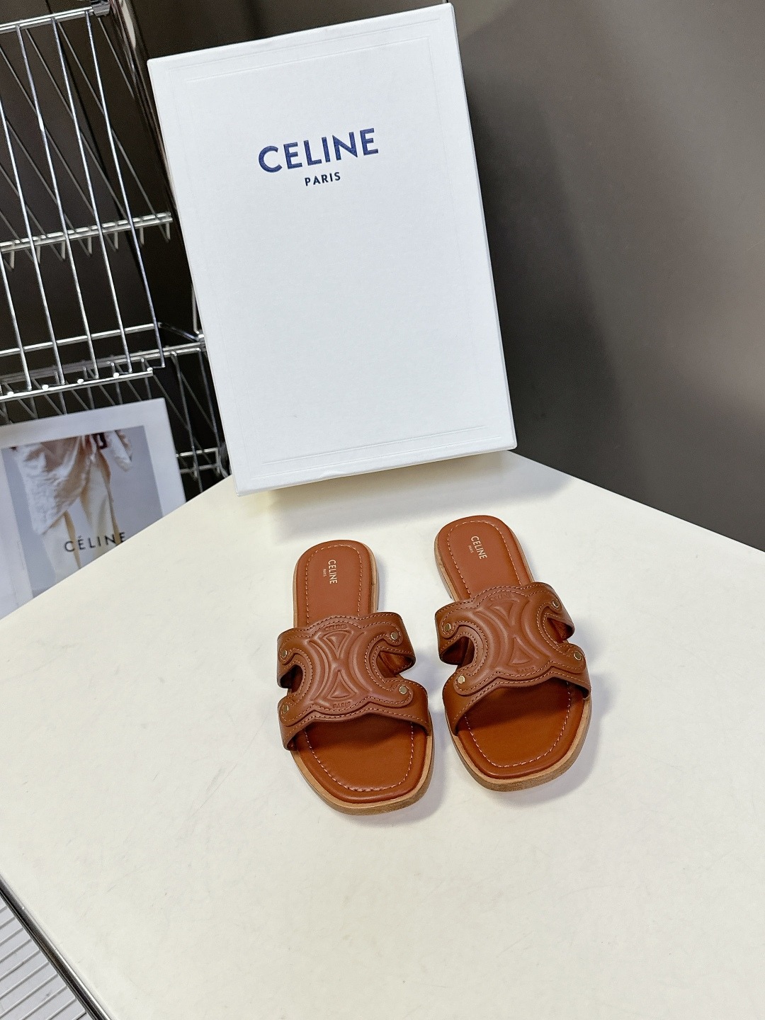 셀*느 봄여름 신상 빈티지 로마 슬리퍼