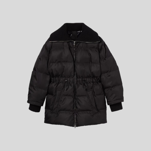 구찌 로고 디테일의 개버딘 파인 나일론 자켓