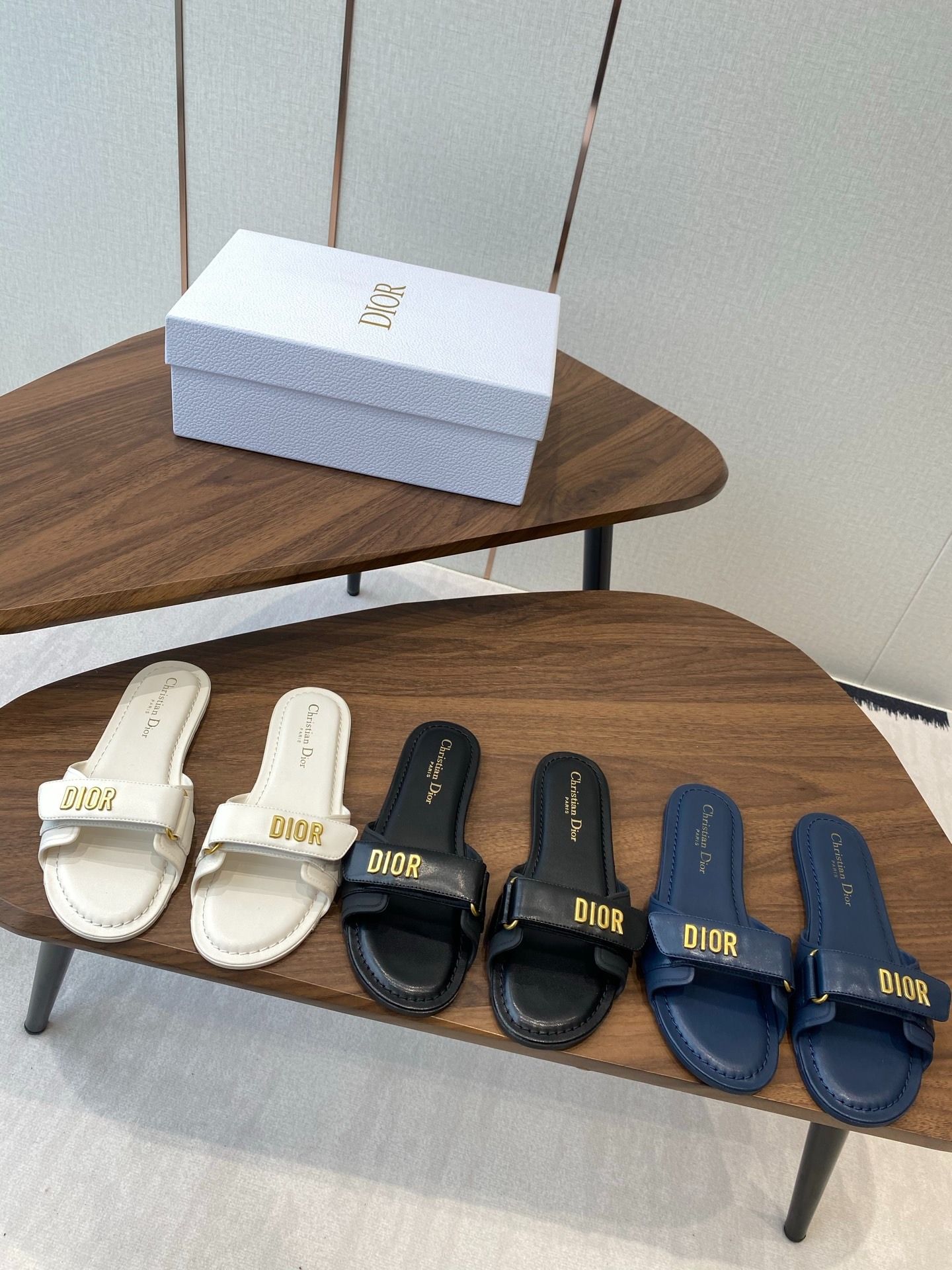 디* 벨크로 슬리퍼