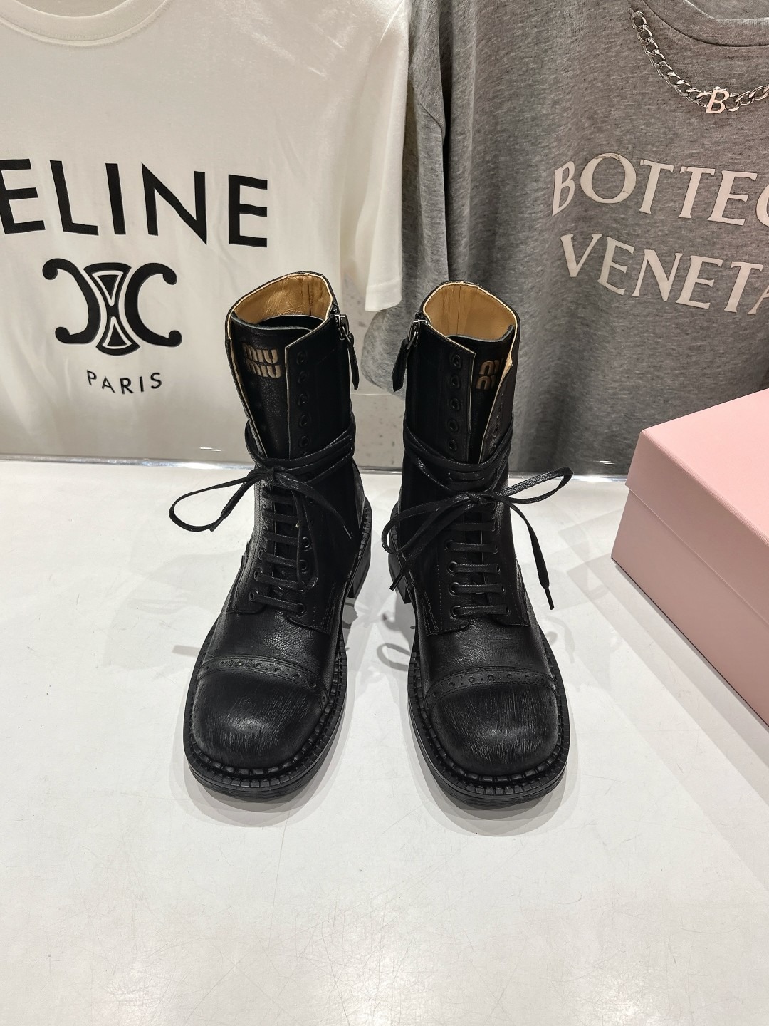 미*미* 25ss 가을/겨울 앤티크 빈티지 라이더 워커