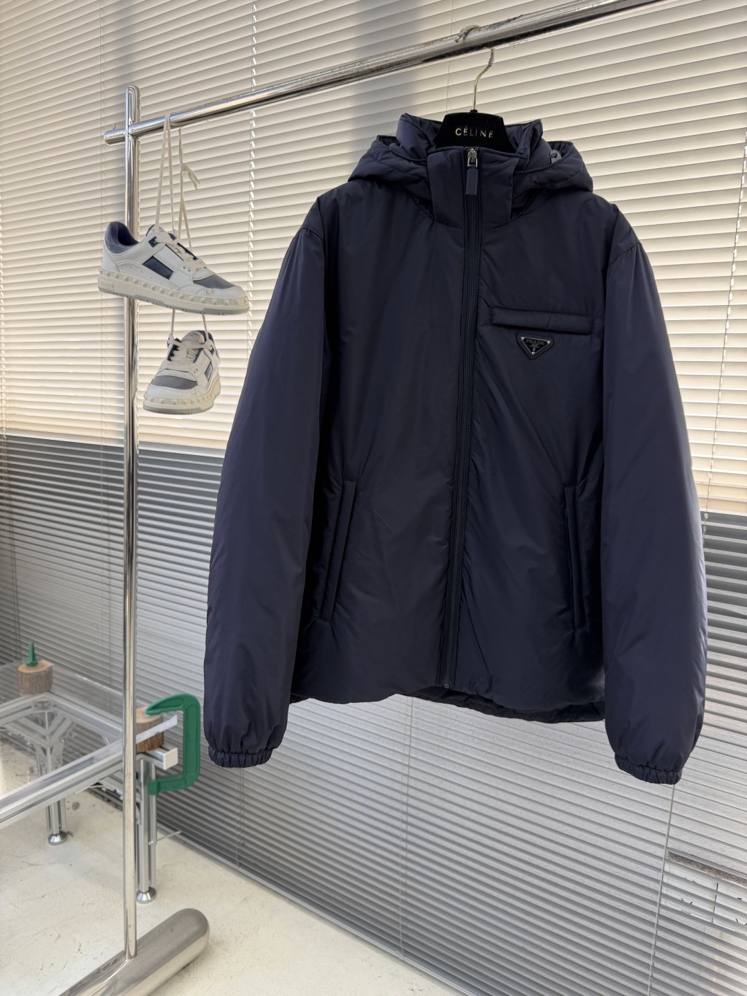 프*다 클래식 후드 다운점퍼