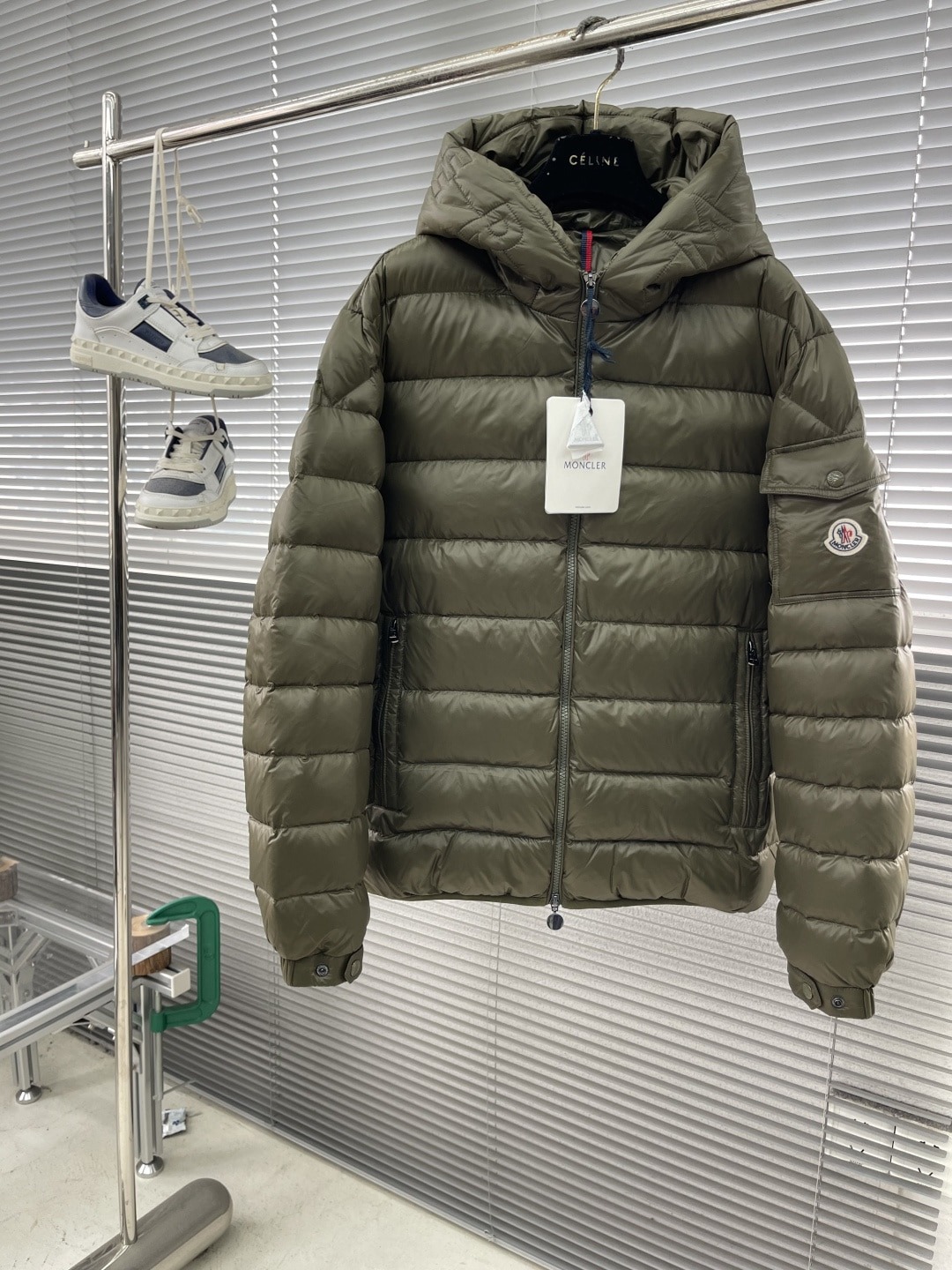 몽*레어 트리밍 퀼팅 자수 패딩