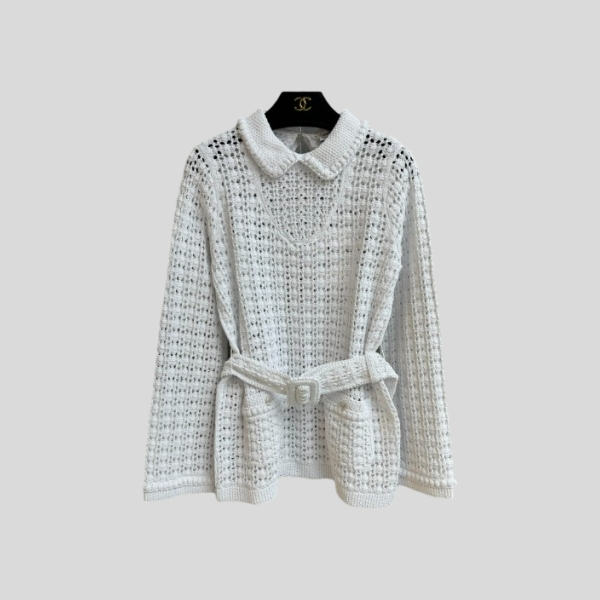 샤넬 홀아웃 벨트 탑