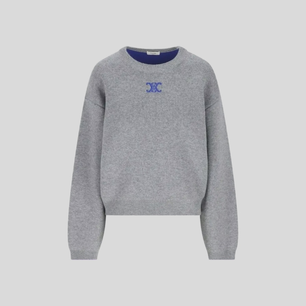 셀린느 그레이 스웨터