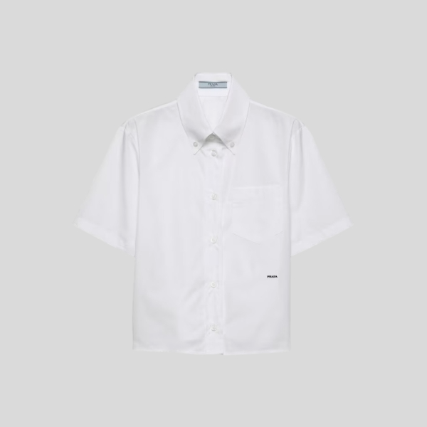 프라다 포플린 셔츠
