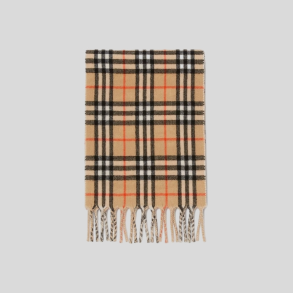 버버리 리버시블 나이트 스탬프 스카프