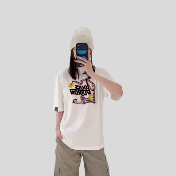 루이비통 누보 시그니처 티셔츠