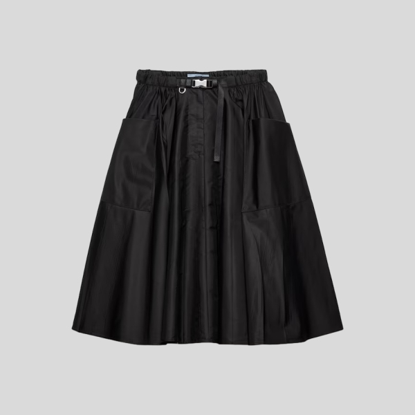 프라다 리나일론 스커트