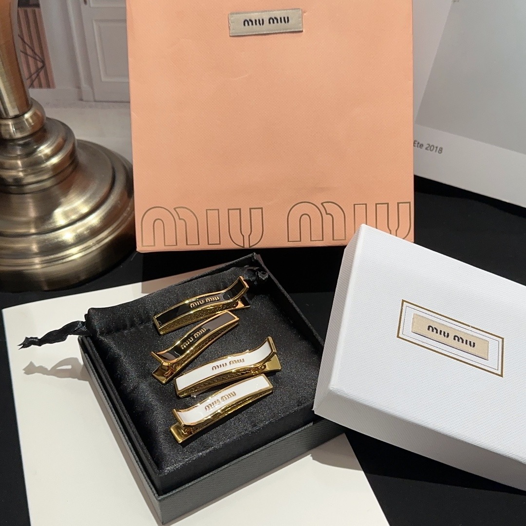 미*미* 흑백 투톤 헤어핀