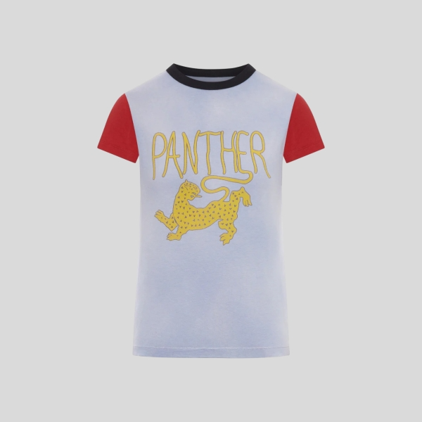 발렌티노 레오파드 프린트 티셔츠